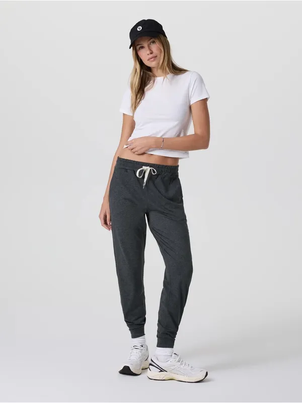 Vuori Performance Jogger Charcoal Heather Gray Womens‎ Size M - Image 3