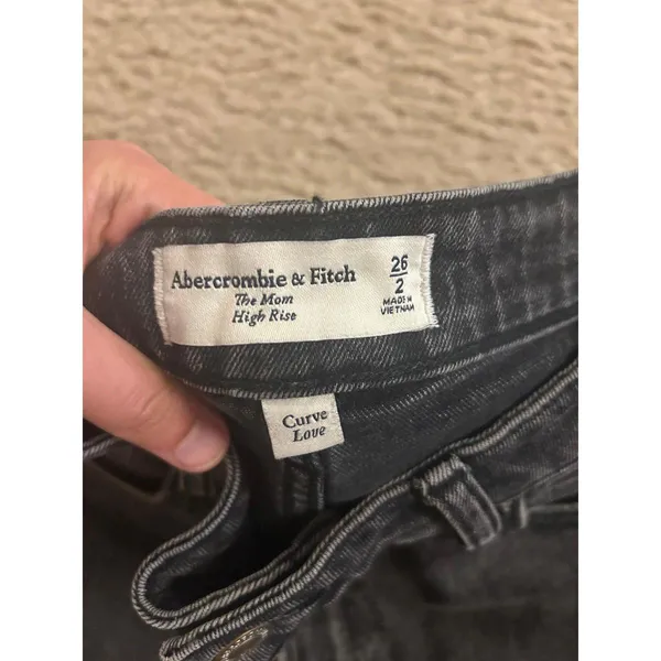 Abercrombie & fitch the mom high rise curve love 26/2 size - Image 5