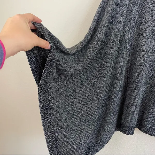 Lululemon Divinity‎ Scarf Black / Heathered Core Medium Grey - Image 5