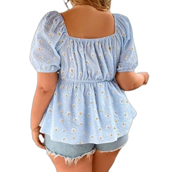 Floral pattern top Size 16 - Image 2
