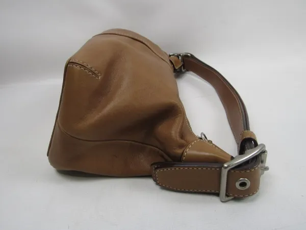 Y2K Coach Legacy Demi Hobo 9564 Camel Glove Tanned Leather Shoulder Bag - Image 3