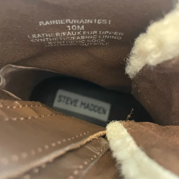 Steve Madden Brown Suede Boots - Image 2