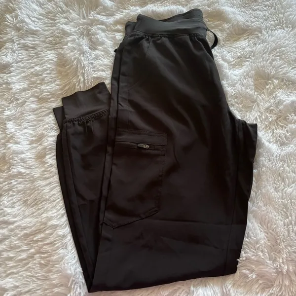 Women's Black Jogger Pants - Image 7