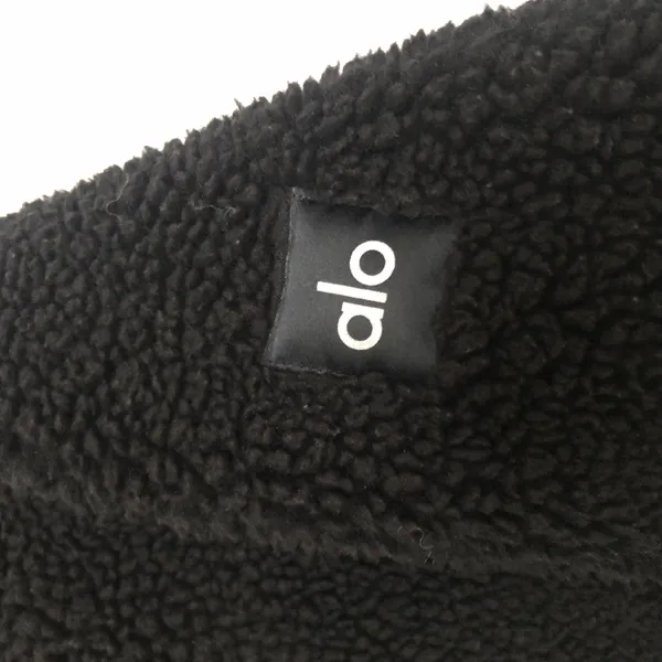 Alo Yoga Foxy Sherpa Jacket Black S - Image 3