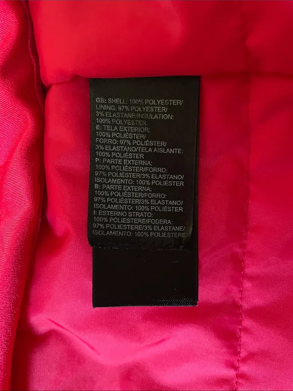 The North Face HyVent RECCO Jacket Women’s Size Medium White/Pink Full Zip - Image 15
