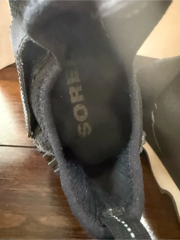 SOREL Alpine Tundra Kinetic ATHLETIC Shoes Sneakers size 8.5 Black - Image 6
