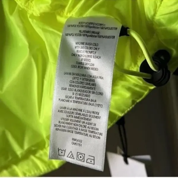 Calvin Klein Performance Green Oversized
Mock Neck Vest(Size XS) - Image 9