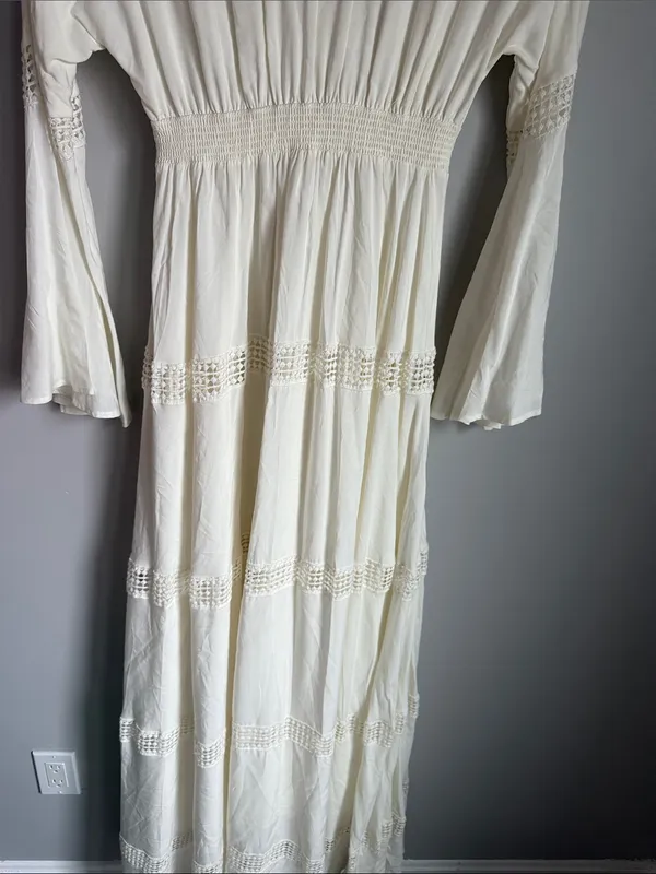 NEW The Jetset Diaries hammock maxi dress in Ivory Medium - Image 11