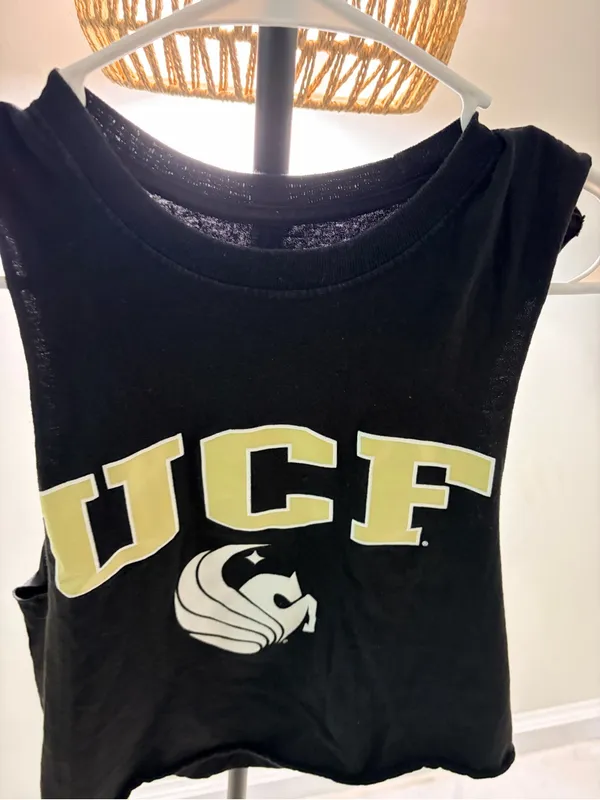 Champion Black Tank Top with Small Logo Detail - Image 3