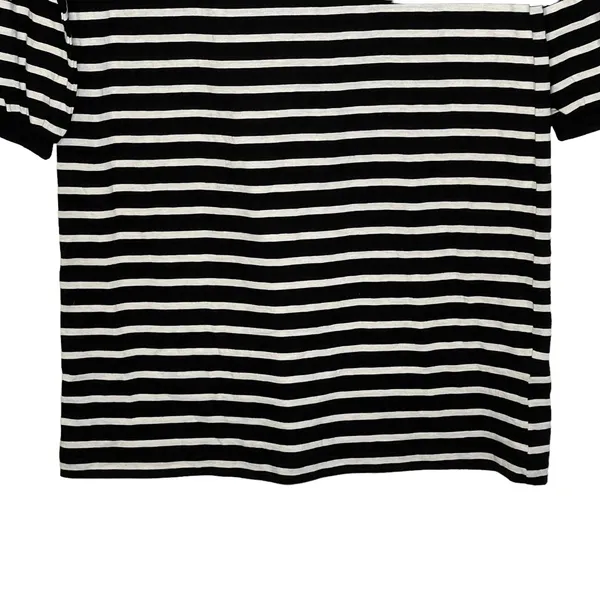 Gap T-Shirt Dress Size XS Black White Striped Womens Blended Fabric‎ LS Pullover - Image 5