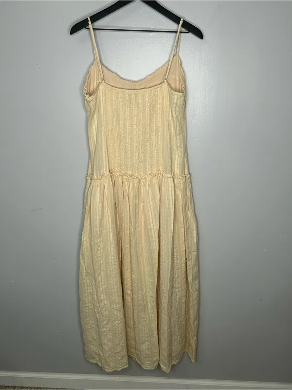 Peppermayo Jacinda Cream Drop Waist Maxi Dress Size 2X - Image 3