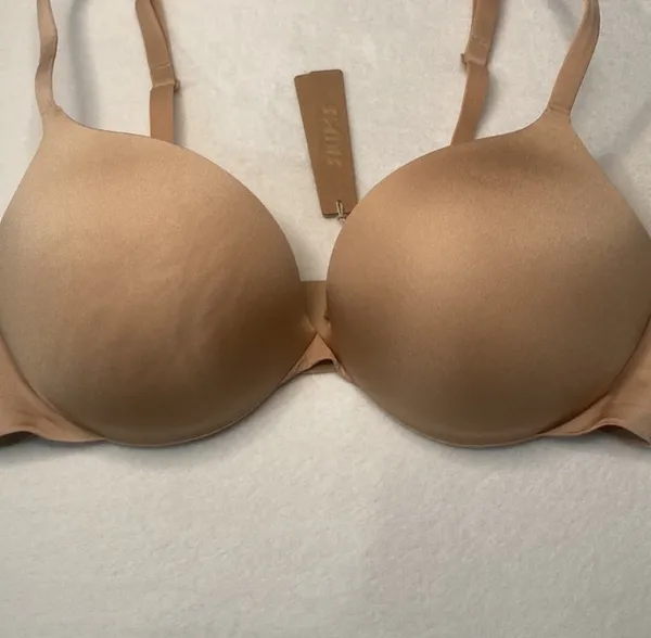 SKIMS Ultimate Push-Up Plunge Bra 34DD - Image 3