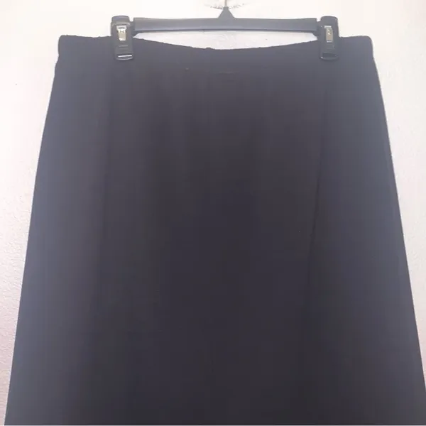 Modern Soul New Stretch Black Elastic Waist Maxi Skirt - Image 5