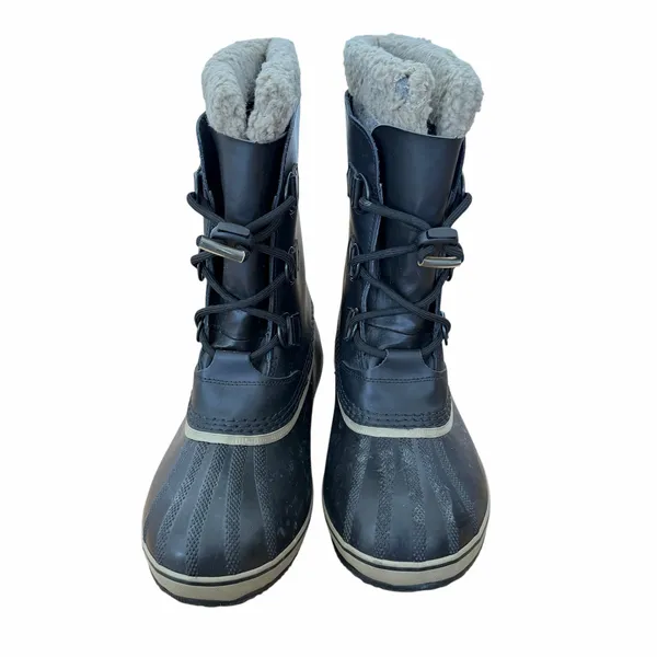 Sorel Black Yoot Pak Waterproof Winter Boots Sz 7 - Image 2