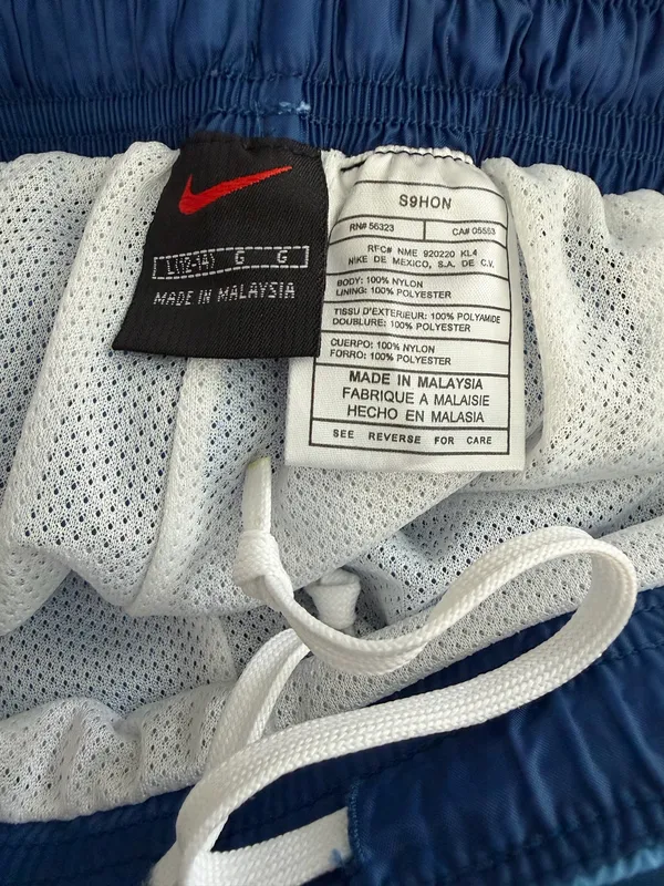 Nike Royal Blue Women's Athletic Running Shorts Mesh Lined - Image 5
