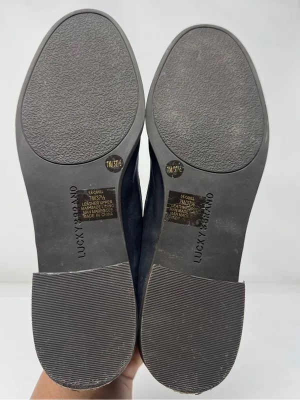 Lucky Brand Cahill Slip On Loafers Minimalist Black Size 7 - Image 7