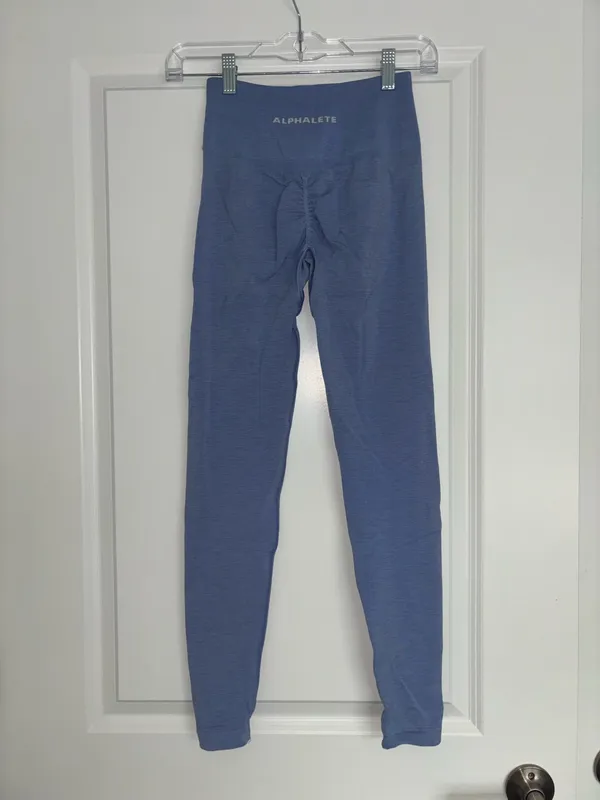 Blue Alphalete Leggings - Image 2