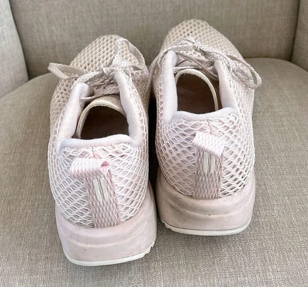 NoBull Baby Pink Knit Runner Shoes - Image 5
