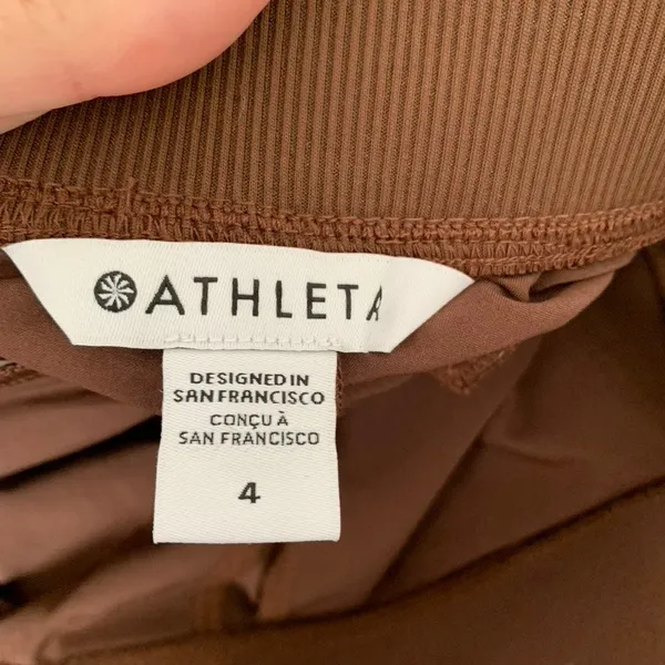 ATHLETA Brooklyn Mis Rise Ankle Pant Hearth Rose Womens Size 4 198671 - Image 12