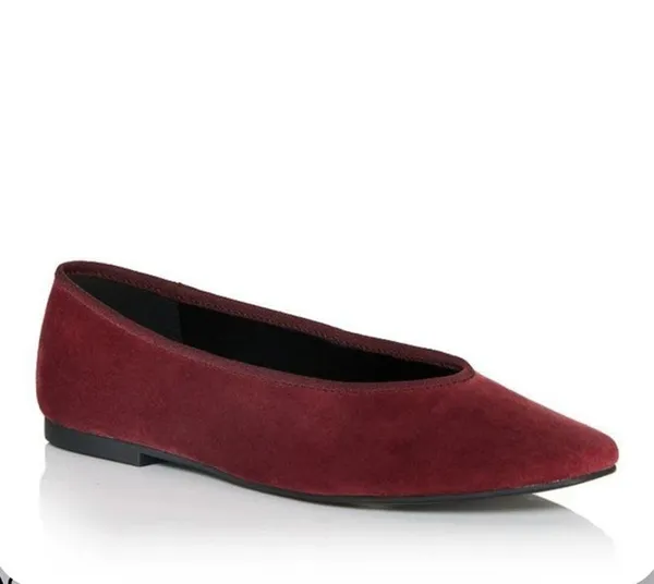 Aqua Alish Square Toe Ballet Flat Womens Size 6 - Image 2