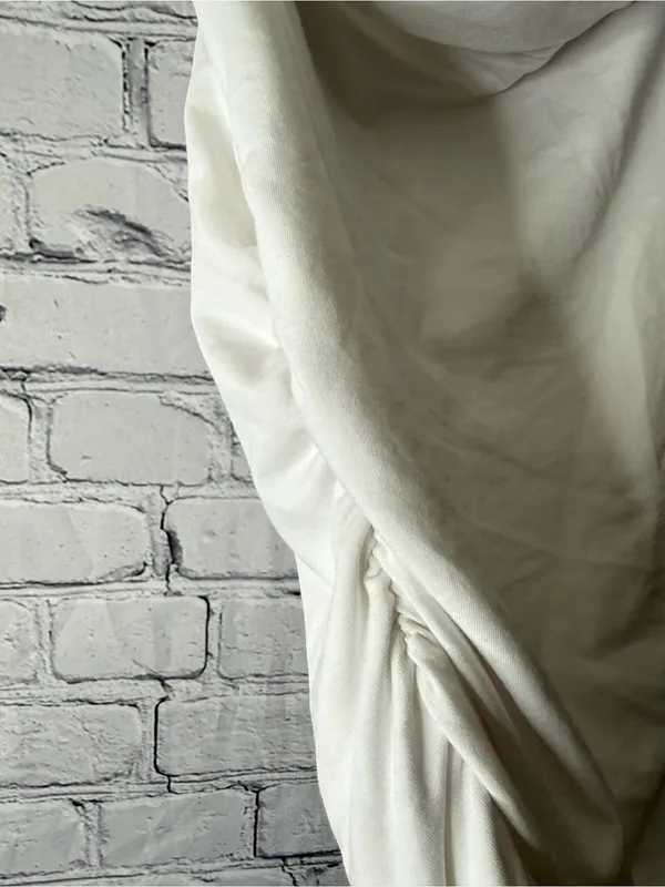 Abercrombie and fitch Women’s White Off-Shoulder Drape Top - Image 9