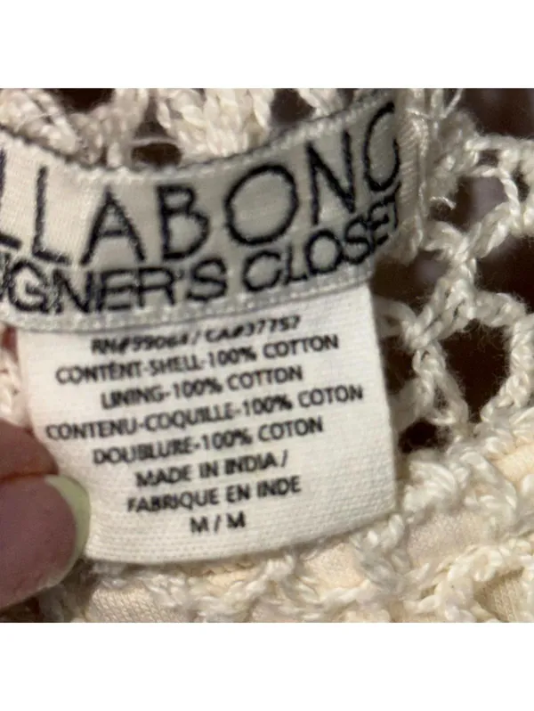 Billabong Medium Designer's Closet Crochet Tank Top - Image 5