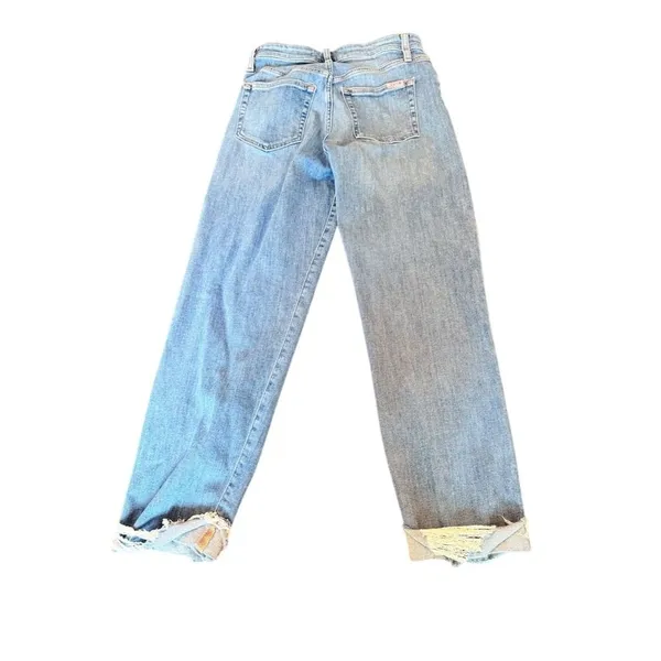 Joe's Jeans Women's High Rise Straight Leg Denim Jeans Size 25 Blue - Image 8