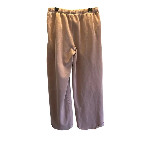 Skims pink sweatpants Large loungewear athletic comfy soft - Image 3
