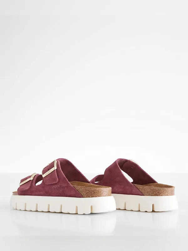 Papillilo by Birkenstock Arizona Chunky Suede Sandal - Image 3