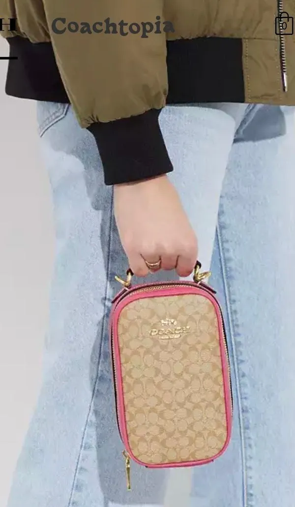 Coach Phone Crossbody Bag - Image 11