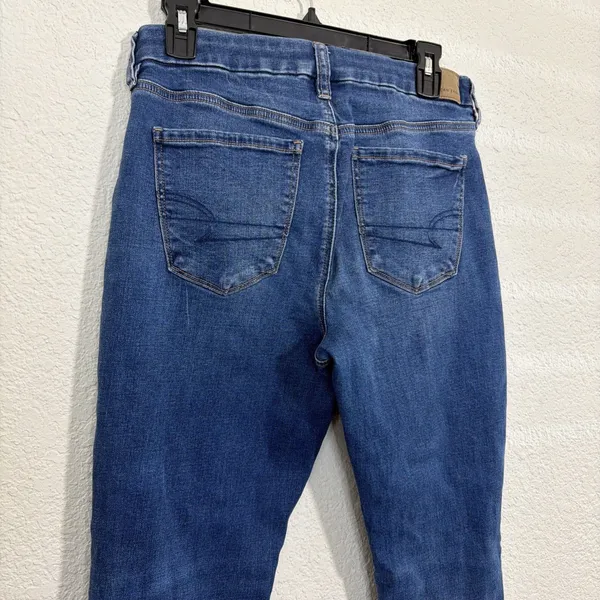 American Eagle Outfitters Jeans Women's Size 10 curvy hi rise next level stretch - Image 5