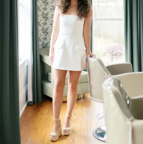 White dress  - Image 2