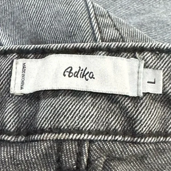 Adika Black Distressed Jeans Women’s Large - Image 3