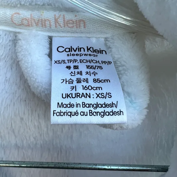 Calvin Klein Women's Plush Fleece Shawl-Collar Robe - Image 3