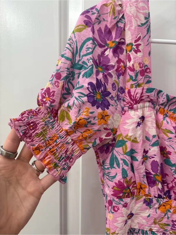 Blu pepper floral mini dress - Image 4