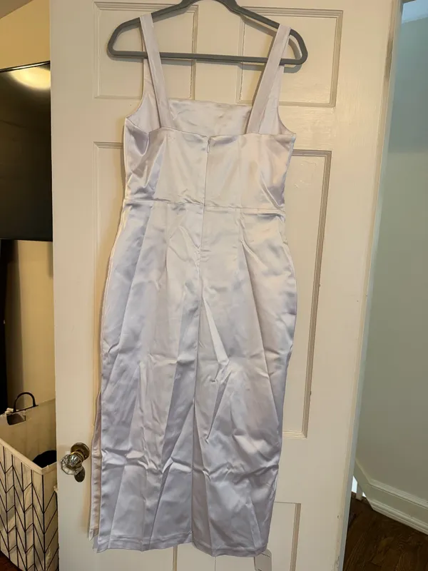 Abercrombie White Midi Dress - Image 4