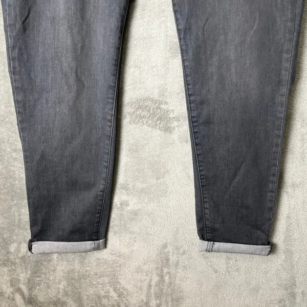 Democracy Ab-solution Ankle Skimmer Jeans‎ Gray Wash 14W Slimming Panels New - Image 3