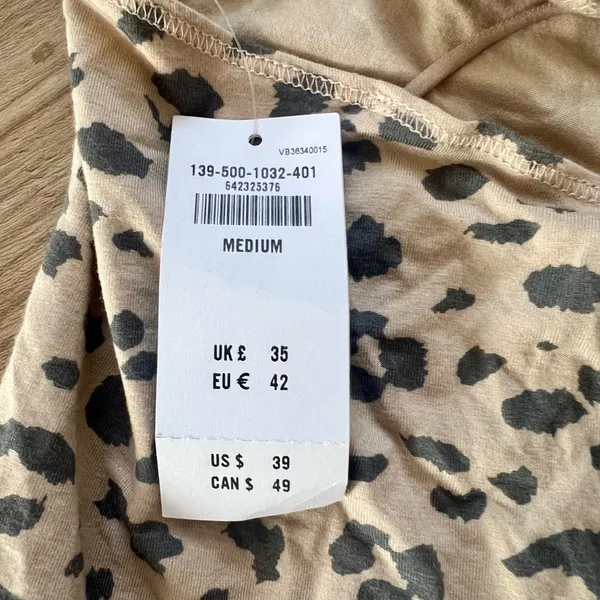 Abercrombie NWT Leopard Bodysuit - Image 9