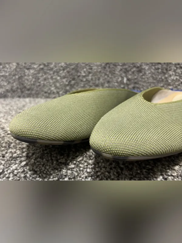 Rothy’s Almond Demi Knit Mules in Sage Green - Image 8