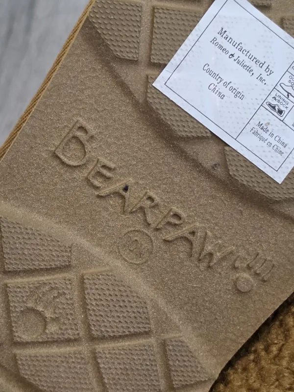 Bearpaw NWOB Womens Teddy Fleece snuggle martis Slip-On shoes mule boots Sz 10 - Image 4