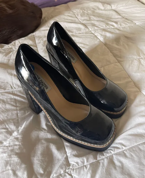 Steve Madden Black Heels - Image 9