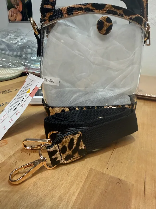 Game day mini leopard crossbody bag Multiple - Image 4