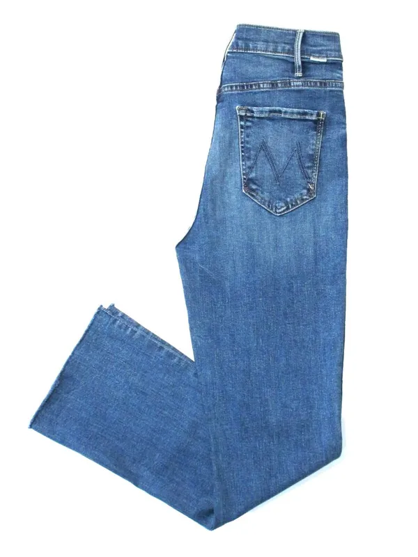 NWT Mother Hustler Ankle Fray in Healing Jar High Rise Boot Crop Stretch Jean 29 - Image 12