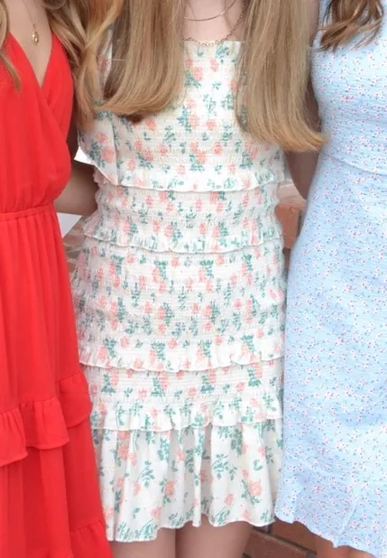 Floral mini dress Size M - Image 4