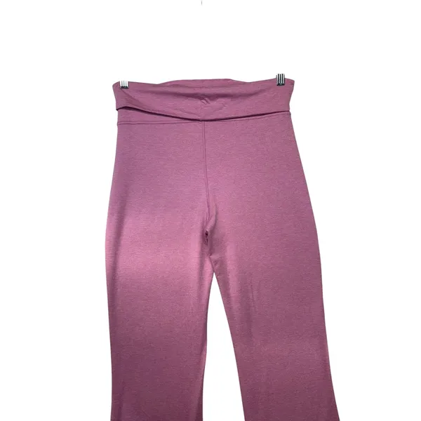 Vuori Weekend Flare Pant Heathered Pink Yoga Leggings VW4339 Womens Medium - Image 10