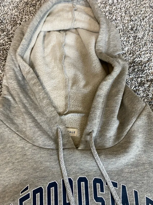Aeropostale Gray V-Neck Sweater  - Image 4