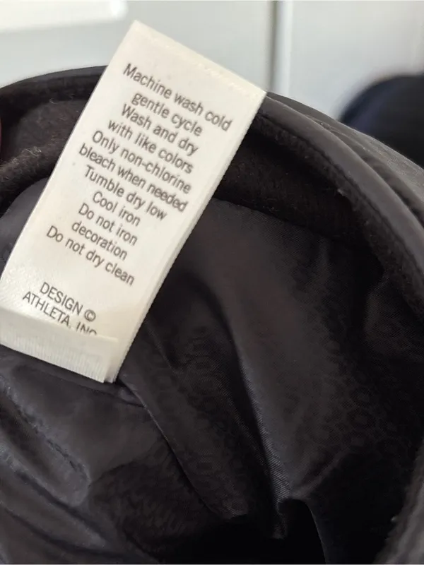 Athleta Toasty Buns Quilted Puff Skirt Size 2 Charcoal Gray Insulated Après Ski - Image 12