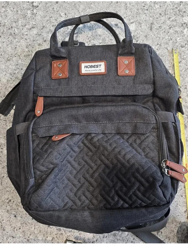 Hobest backpack gray new without tags - Image 6