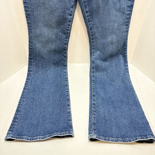 Madewell The Perfect Vintage Flare Jeans Size 24 Hallstrom Wash Blue NH680 - Image 3