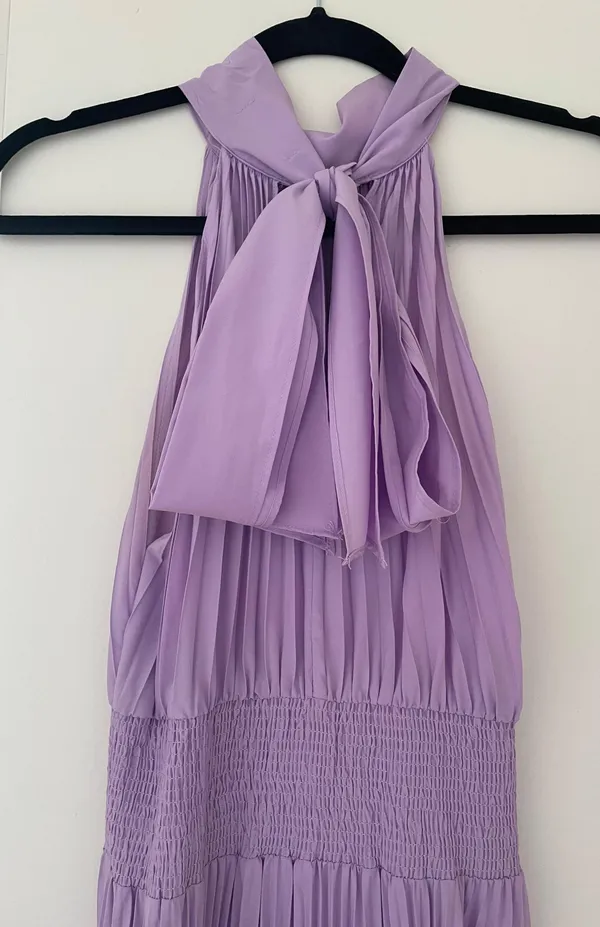 Vestique Lilac Midi Dress - Image 2